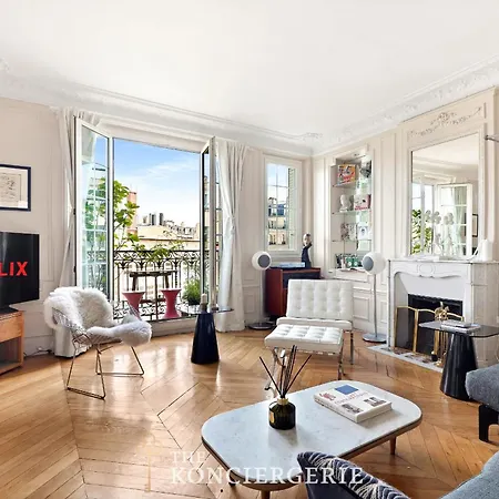 Elegance Haussmannienne 3 Avec Balcon - Auteuil Apartament