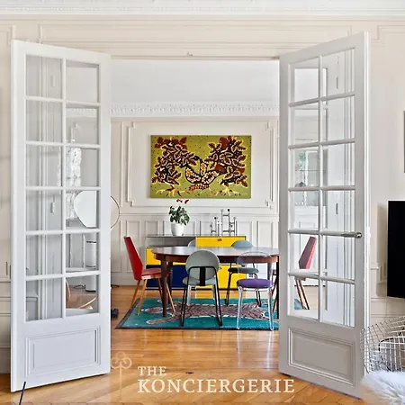 Apartament Elegance Haussmannienne 3 Avec Balcon - Auteuil Paryż